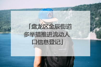 盘龙区金辰街道多举措推进流动人口信息登记