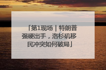 第1现场｜特朗普强硬出手，洛杉矶移民冲突如何破局