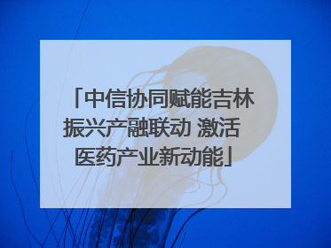 中信协同赋能吉林振兴产融联动 激活医药产业新动能