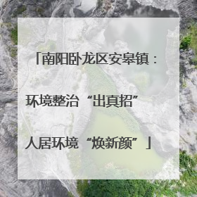 南阳卧龙区安皋镇：环境整治“出真招” 人居环境“焕新颜”