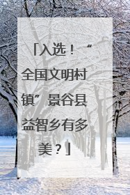 入选！“全国文明村镇”景谷县益智乡有多美？
