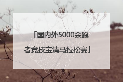 国内外5000余跑者竞技宝清马拉松赛