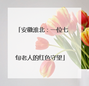 安徽淮北：一位七旬老人的红色守望