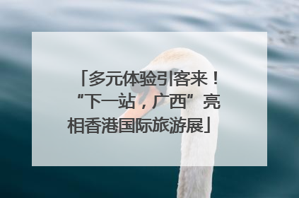 多元体验引客来！“下一站，广西”亮相香港国际旅游展