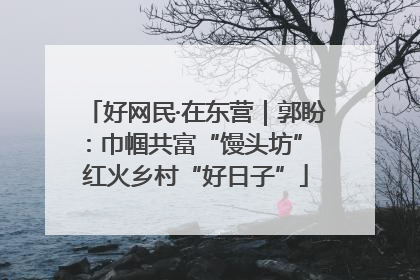 好网民·在东营｜郭盼：巾帼共富“馒头坊” 红火乡村“好日子”