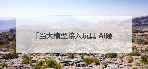 当大模型接入玩具 AI硬件与情绪消费殊途同归？