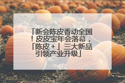 新会陈皮香动全国！皮皮宝年会落幕，「陈皮＋」三大新品引领产业升级