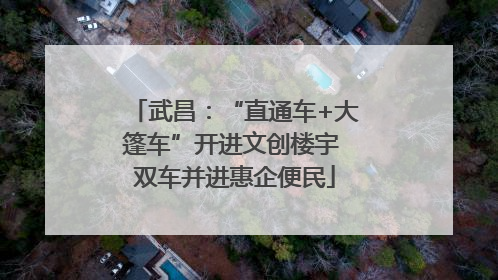 武昌：“直通车+大篷车”开进文创楼宇 双车并进惠企便民