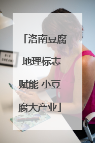 洛南豆腐 地理标志赋能 小豆腐大产业