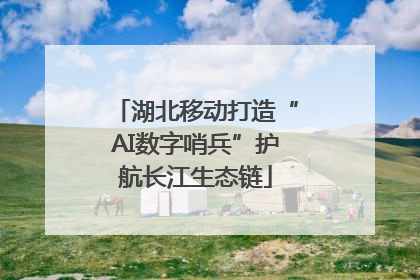湖北移动打造“AI数字哨兵”护航长江生态链