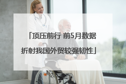 顶压前行 前5月数据折射我国外贸较强韧性