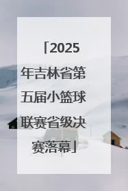 2025年吉林省第五届小篮球联赛省级决赛落幕