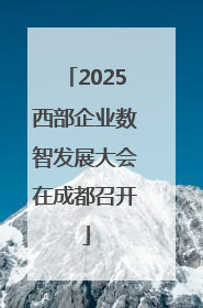 2025西部企业数智发展大会在成都召开